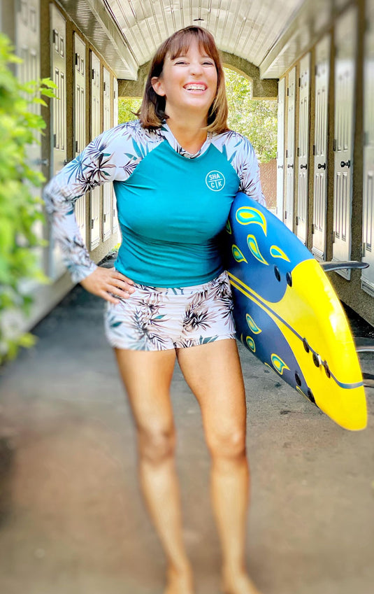 Chandail Rashguard À Manches Longues Pour Femme