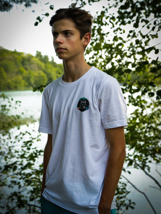 T-Shirt À Imprimé De Fleurs