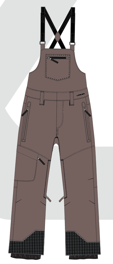 CELESTE lined overalls (Winter 24-25)
