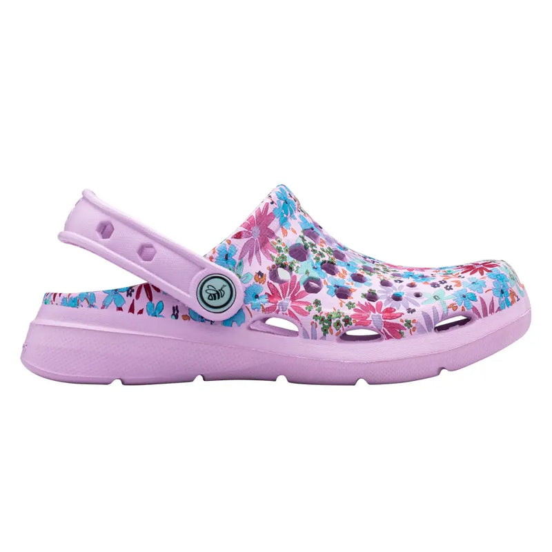 Chargez l&#39;image dans la visionneuse de la galerie, Clog actif pour enfants - Floral pictural - Clog
