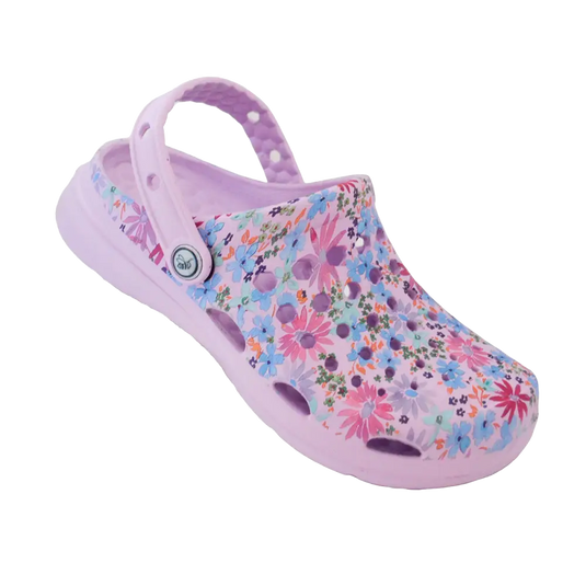 Clog actif pour enfants - Floral pictural - Painterly Floral / C8/C9 - Clog