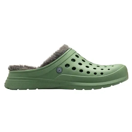 Clog Doublé Confortable - Sauge/Charbon - Clog