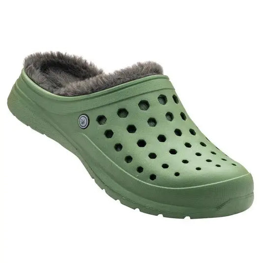 Clog Doublé Confortable - Sauge/Charbon - Sage/Charcoal / W5 - Clog