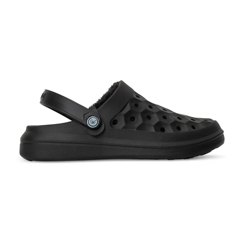 Load image into Gallery viewer, Clog doublé Varsity - Noir / Noir - Clog
