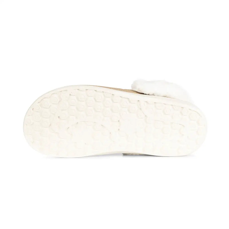 Chargez l&#39;image dans la visionneuse de la galerie, Clog doublé Varsity - Trendsetter Gold Glitter/Naturel - Clog
