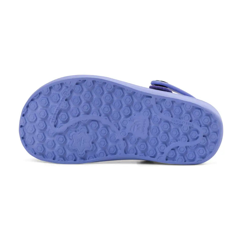 Chargez l&#39;image dans la visionneuse de la galerie, Clog universitaire doublé pour enfants - Bleu iris/rose pastel - Clog
