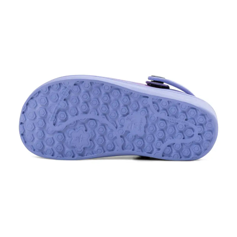 Chargez l&#39;image dans la visionneuse de la galerie, Clog universitaire doublé pour enfants - Graphic Blue Iris Cloud Tie Dye - Clog

