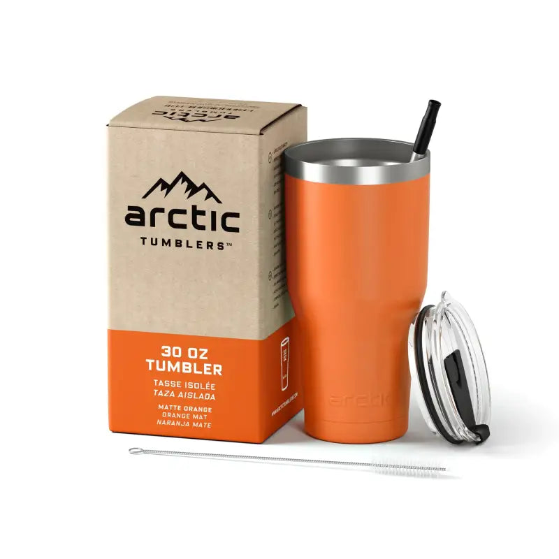 Chargez l&#39;image dans la visionneuse de la galerie, Tumbler Orange - 30% de réduction - Arctic Tumblers - Tasse isolée
