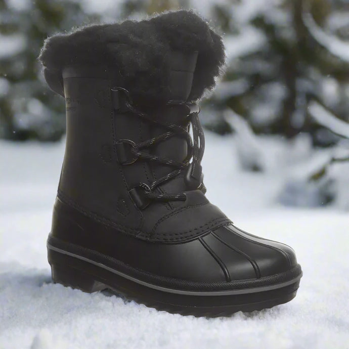 Kirsten (Noir - pour enfant) - 35% de réduction - Bearpaw - Botte