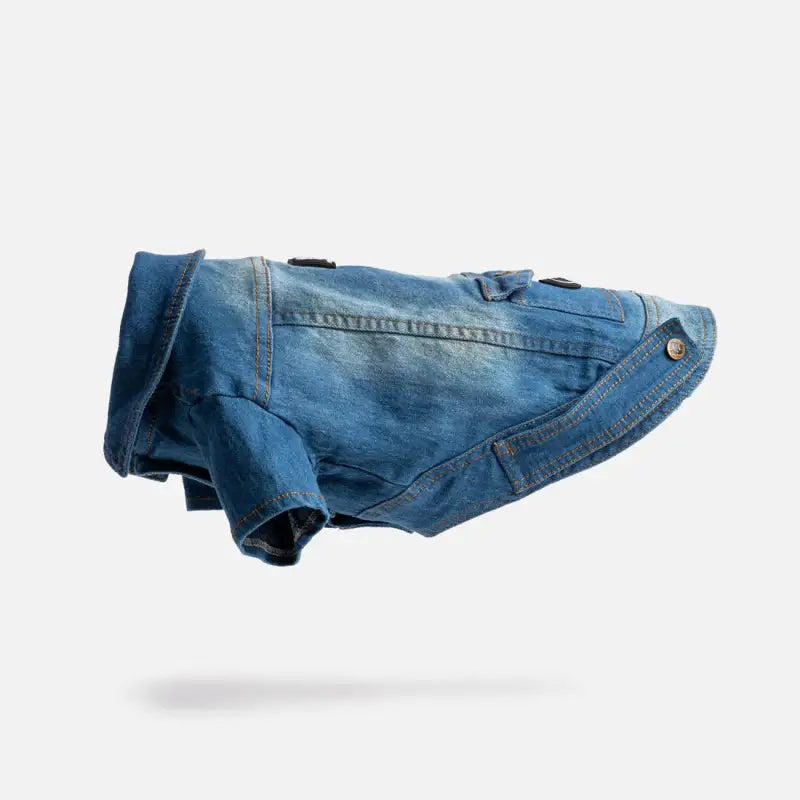 Chargez l&#39;image dans la visionneuse de la galerie, Jean Jacket pour chien - 50% de réduction - Boutique Animo - Manteau pour chien
