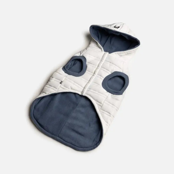 Manteau bleu blanc pour chien - 50% de réduction - Boutique Animo - Manteau pour chien