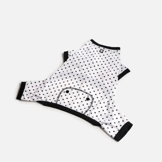 Pyjamas à pois pour chien - 50% de réduction - Boutique Animo - Pyjamas pour chien