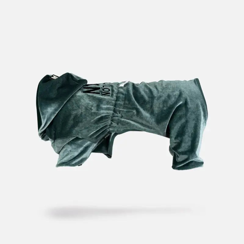 Chargez l&#39;image dans la visionneuse de la galerie, Pyjamas velour vert pour chien - 50% de réduction - Boutique Animo - Pyjamas pour chien

