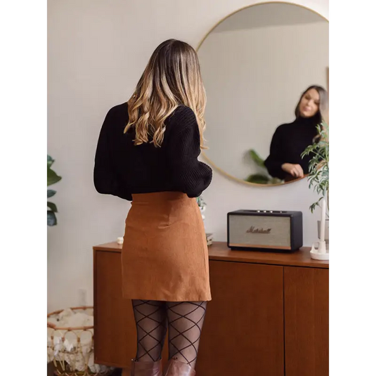 large argyle tights