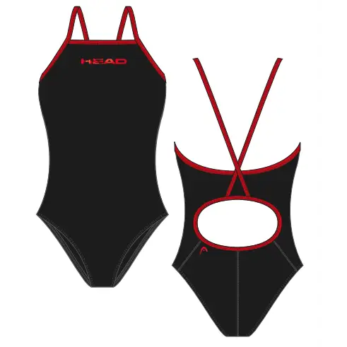 HEAD - Maillot natation Femme - Noir - 60% de réduction - HEAD - Maillot de bain