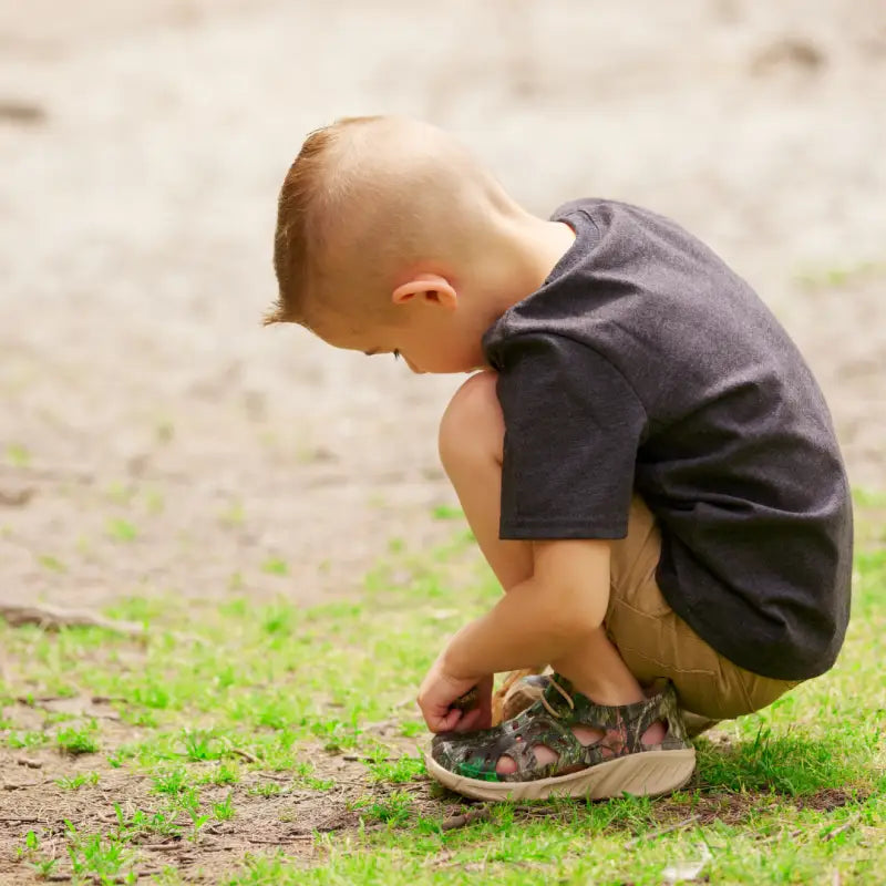Chargez l&#39;image dans la visionneuse de la galerie, Chaussure de trekking enfant - Block True Navy / Safety Yellow - Joybees - Chaussure
