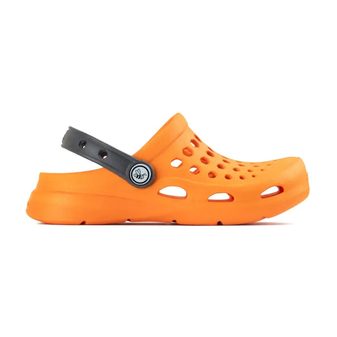 Clog actif pour enfants - Orange brûlé/Charbon - Joybees - Chaussure