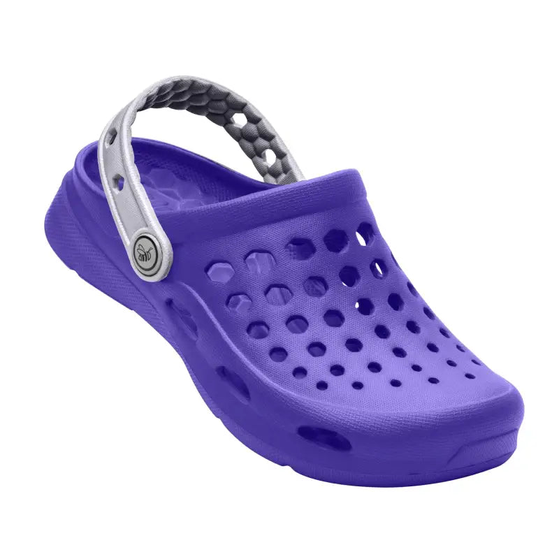 Chargez l&#39;image dans la visionneuse de la galerie, Clog Active Enfant Violet / Argent - 45% de réduction - Joybees - Chaussure
