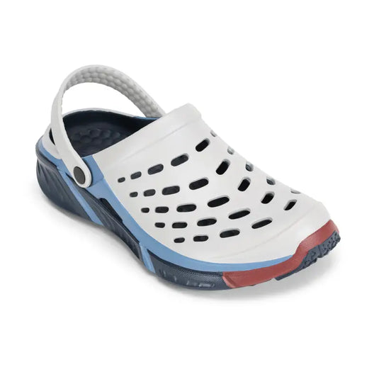 Clog de Trekking Adultes - Block Gris Clair/True Navy - 45% de réduction - Joybees - Chaussure