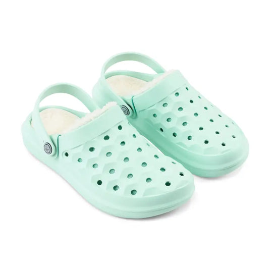 Clog doublé Varsity - Menthe séchée/Naturel - Joybees - Chaussure