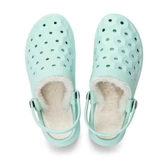 Clog doublé Varsity - Menthe séchée/Naturel - Joybees - Chaussure
