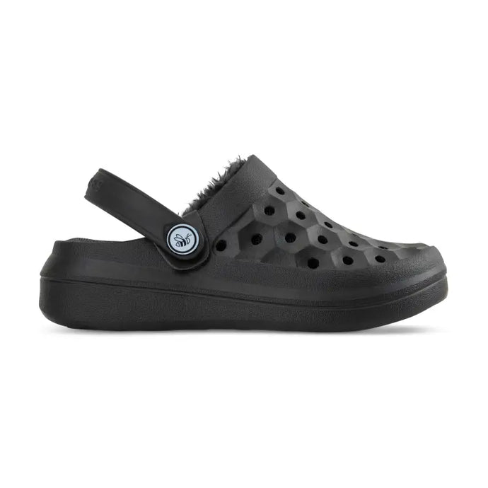 Clog doublé Varsity pour enfants - Noir/Charbon - Joybees - Chaussure