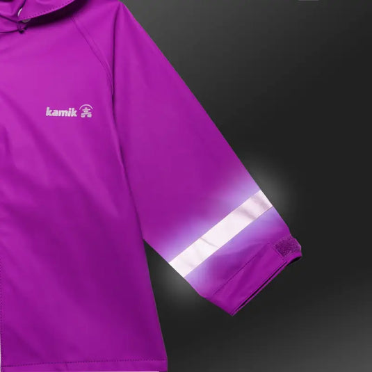 Manteau de pluie 100% imperméable - couleur Viola - 60% de réduction - Kamik - échantillon - Manteau léger