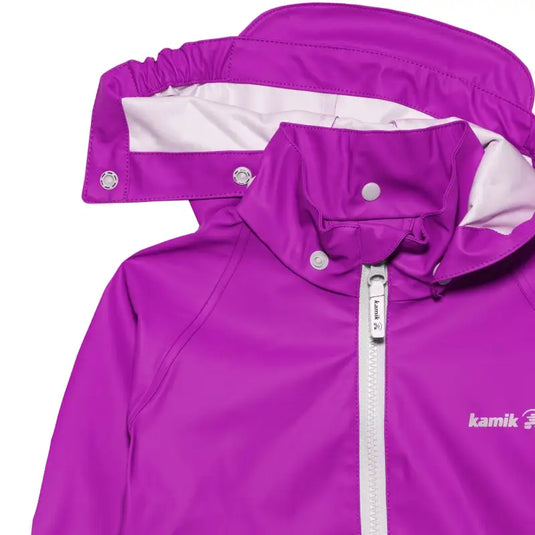 Manteau de pluie 100% imperméable - couleur Viola - 60% de réduction - Kamik - échantillon - Manteau léger