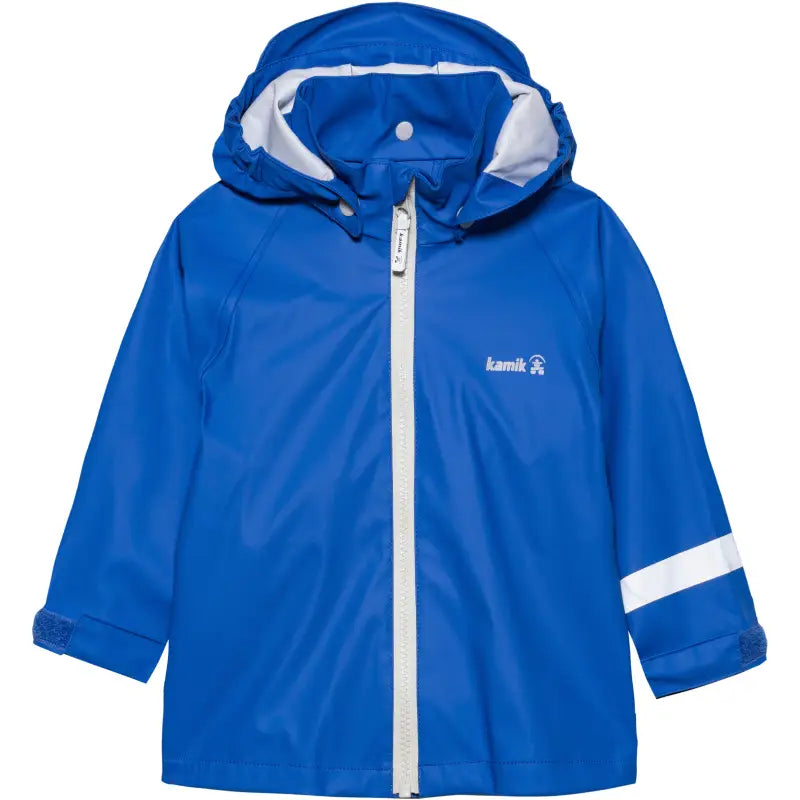 Load image into Gallery viewer, Manteau de pluie 100% imperméable - Strong Blue - Taille 12 mois - 60% de réduction - Kamik - échantillon - Manteau
