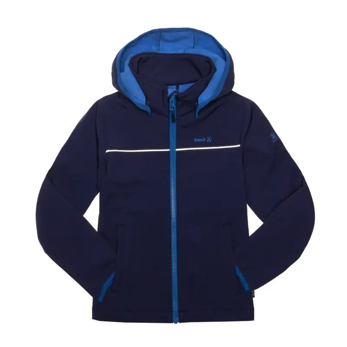 Manteau Softshell Manteau softshell Jarvis Navy/Sea - 60% de réduction - Kamik - échantillon - Manteau léger