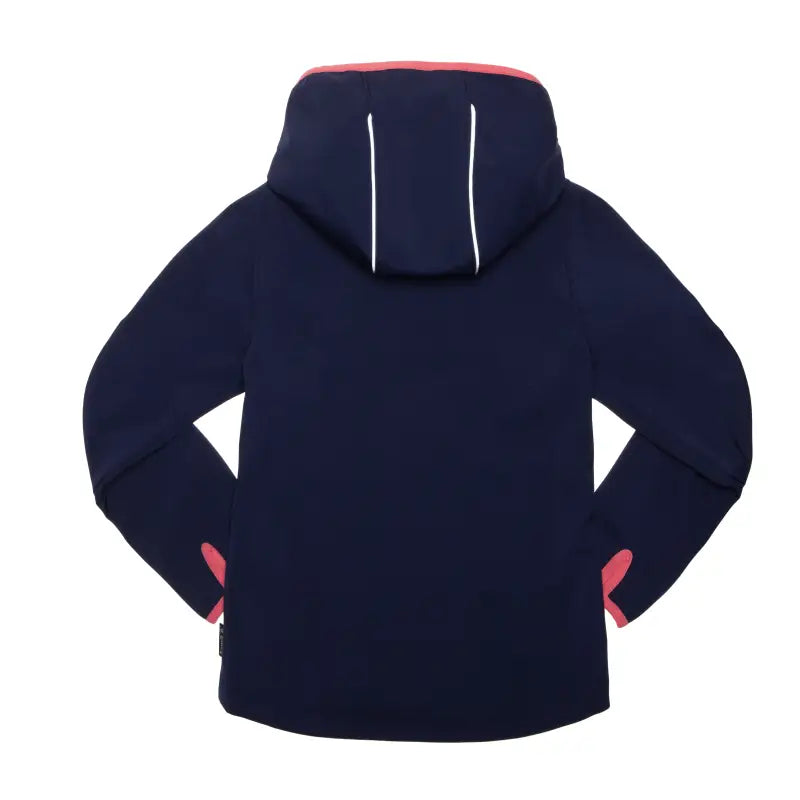 Chargez l&#39;image dans la visionneuse de la galerie, Veste en Softshell Magique Faye - couleur NAVY / CORAL - 60% de réduction - Kamik - échantillon - Manteau léger
