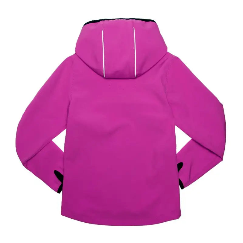 Chargez l&#39;image dans la visionneuse de la galerie, Veste en Softshell Magique Faye - couleur Fuschia/Plum - 60% de réduction - Kamik - échantillon - Manteau léger

