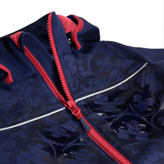 Veste en Softshell Magique Faye - couleur NAVY / CORAL - 60% de réduction - Kamik - échantillon - Manteau léger