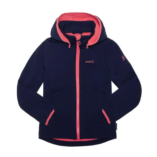 Veste en Softshell Magique Faye - couleur NAVY / CORAL - 60% de réduction - Kamik - échantillon - Manteau léger
