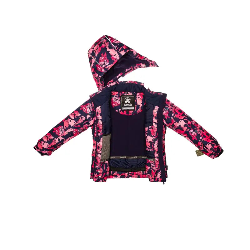 Chargez l&#39;image dans la visionneuse de la galerie, TALLIE BLOSSOM manteau hiver - Kamik - MANTEAUX HIVER FILLES

