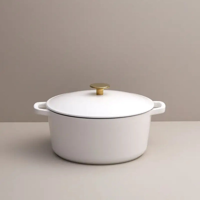Cocotte en fonte émaillée de 5,2 Litres