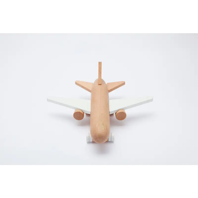 Chargez l&#39;image dans la visionneuse de la galerie, Hikoki - Avion à friction Blanc - 45% de réduction - Kiko &amp; GG - Jouet
