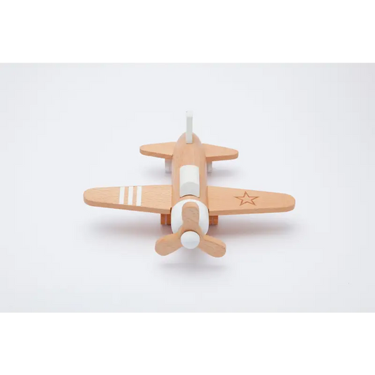 Hikoki - Avion à hélice à friction Blanc - 45% de réduction - Kiko & GG - Jouet
