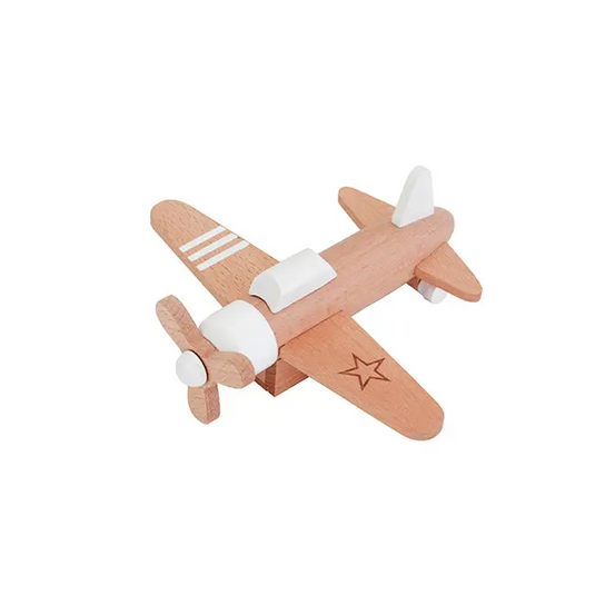 Hikoki - Avion à hélice à friction Blanc - 45% de réduction - Kiko & GG - Jouet