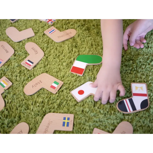 Jeu de mémoire - Drapeau du monde - 45% de réduction - Kiko & GG - Jouet