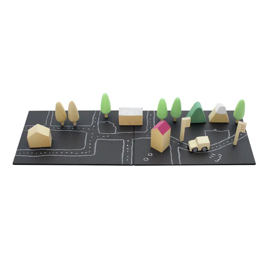 Machi - Petite ville en bois - 45% de réduction - Kiko & GG - Jouet