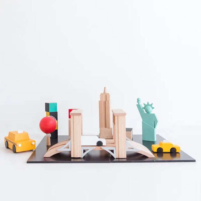 Machi - Ville en bois New York - 45% de réduction - Kiko & GG - Jouet