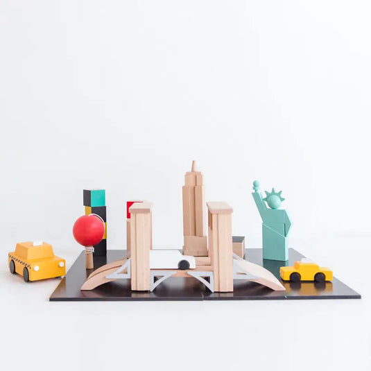 Machi - Ville en bois New York - 45% de réduction - Kiko & GG - Jouet