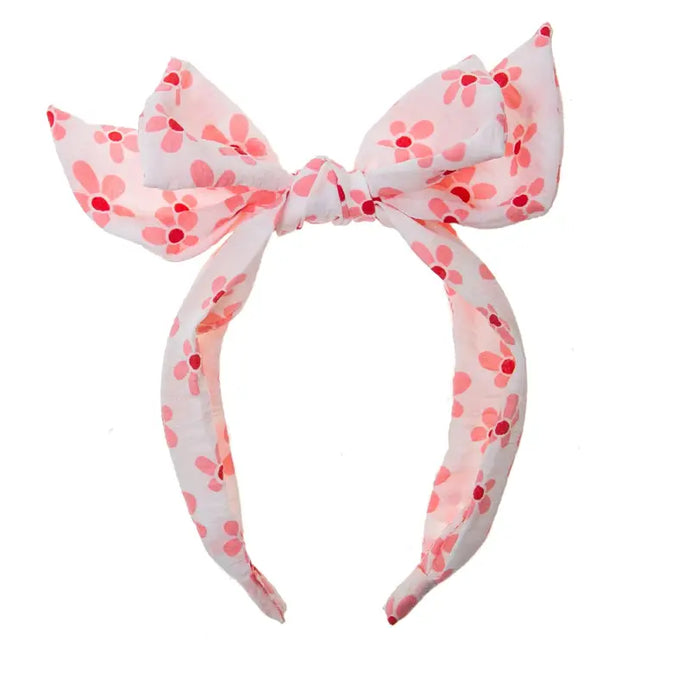Bandeau à nœud fleuri - 50% de réduction - Rockahula - échantillons - Accessoire enfant