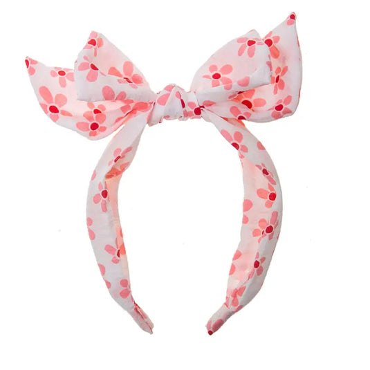 Bandeau à nœud fleuri - 50% de réduction - Rockahula - échantillons - Accessoire enfant