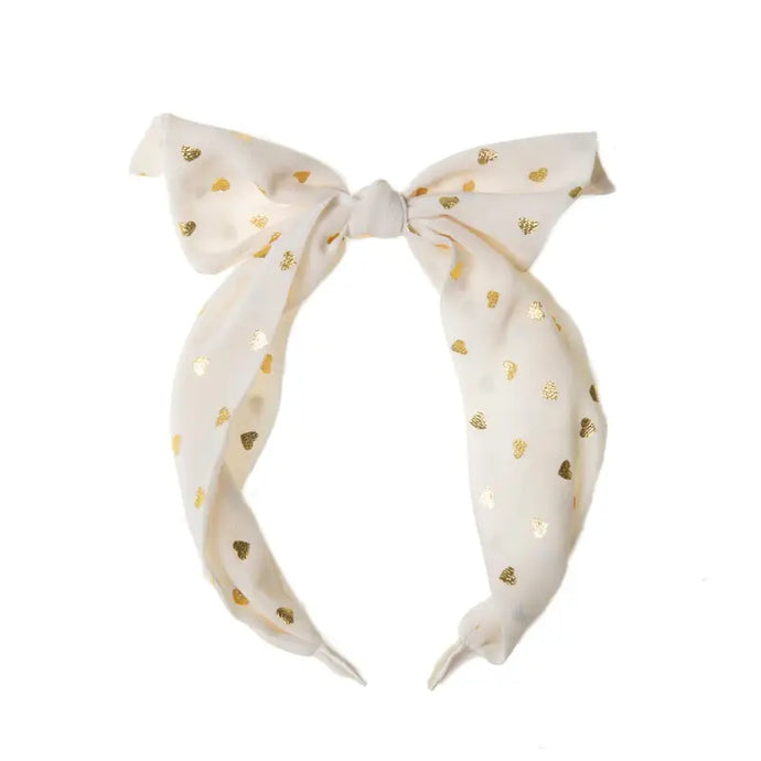 Bandeau coeur doré - 50% de réduction - Rockahula - échantillons - Accessoire enfant