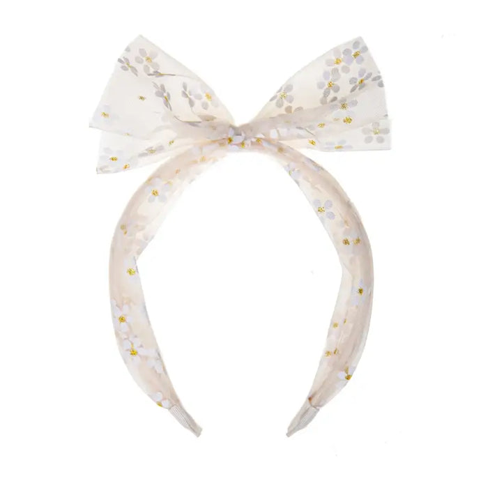 Bandeau fleurs pailletées - 50% de réduction - Rockahula - échantillons - Accessoire enfant