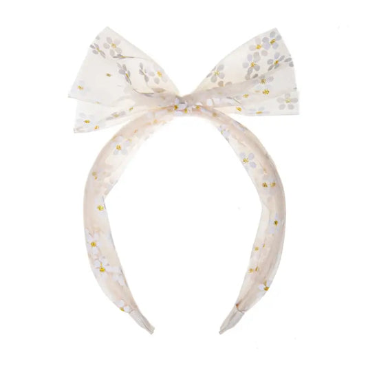 Bandeau fleurs pailletées - 50% de réduction - Rockahula - échantillons - Accessoire enfant