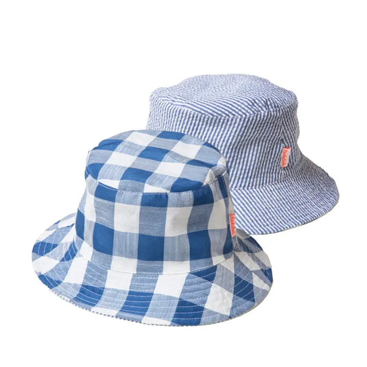 Bob réversible à carreaux rétro - 50% de réduction - Rockahula - échantillons - Accessoire enfant
