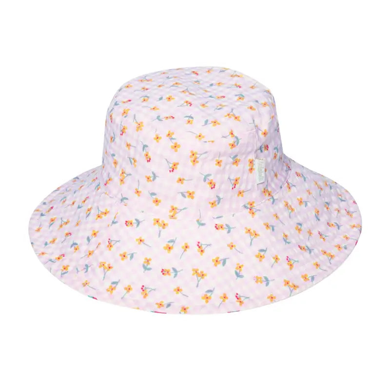 Chargez l&#39;image dans la visionneuse de la galerie, Chapeau de soleil réversible aux fraises - 50% de réduction - Rockahula - échantillons - Accessoire enfant
